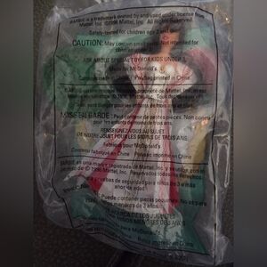 New 1996 Barbie Happy Holidays Doll #4 McDonald's Happy Meal Toy